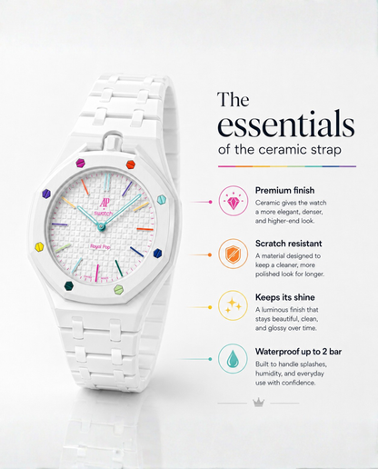Royal Pop Ceramic Bracelet - OTG ROZ | CONTRAST